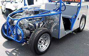 V8 golf cart.