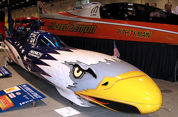 Eagle landspeed car.