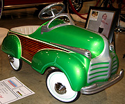 Pedal car.