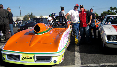 Randy hanging out while waiting to race in the Finals.