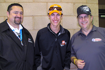 Joe Balava, Joey Logano & Uncle Joe.